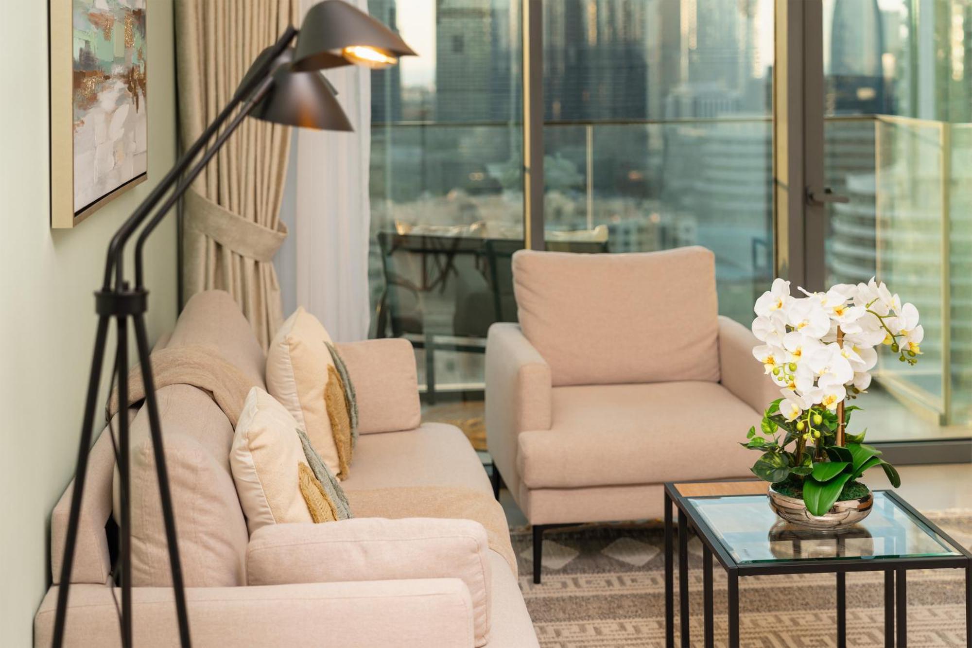 Prime Retreats @ Burj Royale By Emaar Apartment Дубай Стая снимка